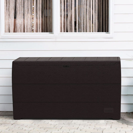 Duramax Deck Boxes DuraMax | Deck Box 71 Gallon Brown 86601