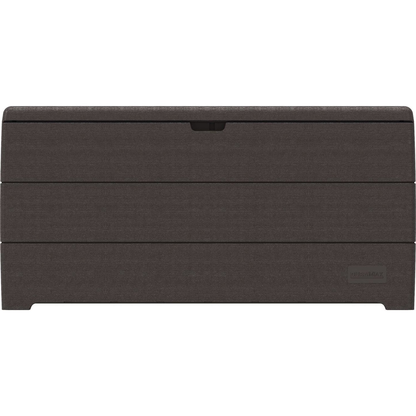 Duramax Deck Boxes DuraMax | Deck Box Cedar Grain 110 Gallon Brown 86602