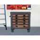 Duramax Furnitures DuraMax | 36" 5 Drawer Rolling Tool Chest with Wood Top 68006