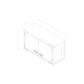 Duramax Furnitures DuraMax | 36 In. Wide Industrial Wall Cabinet 68030