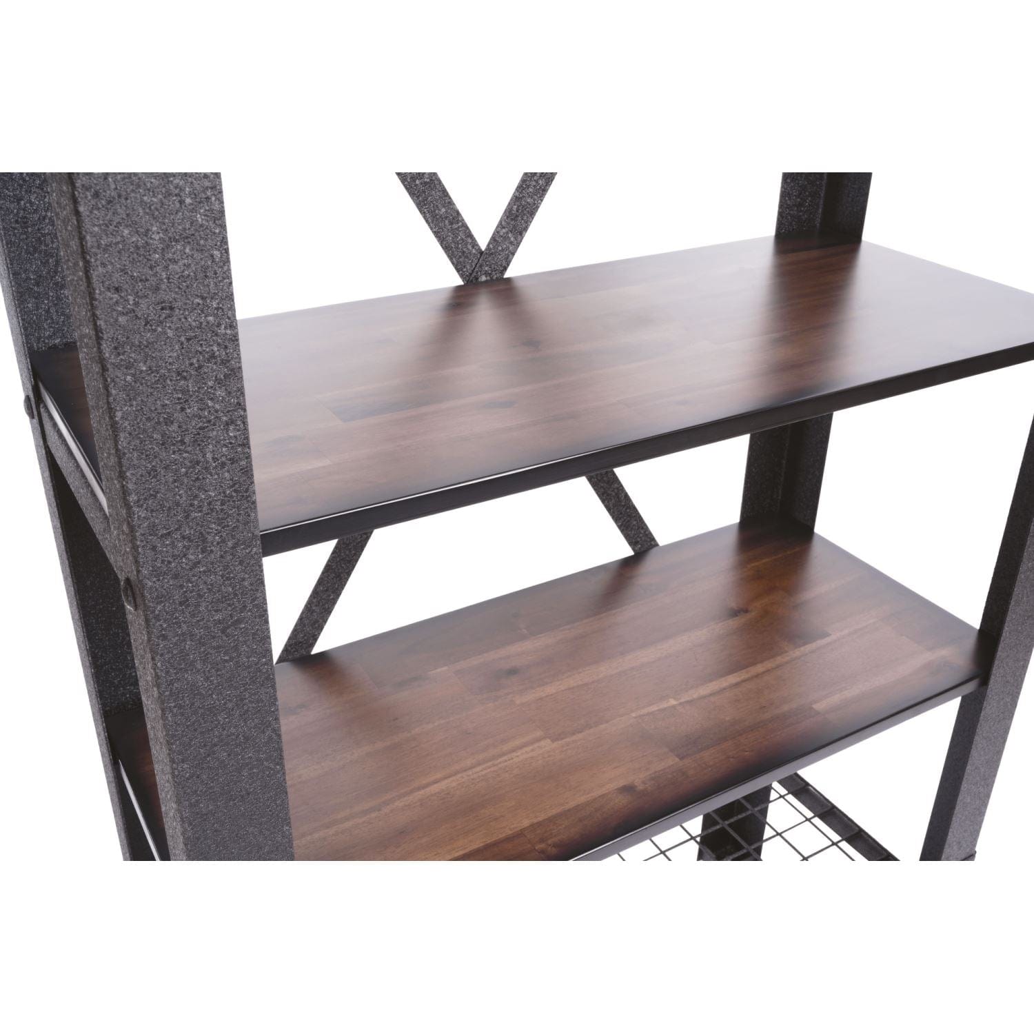 Duramax Furnitures DuraMax | Industrial Metal and Wood Storage Bookcase 68060