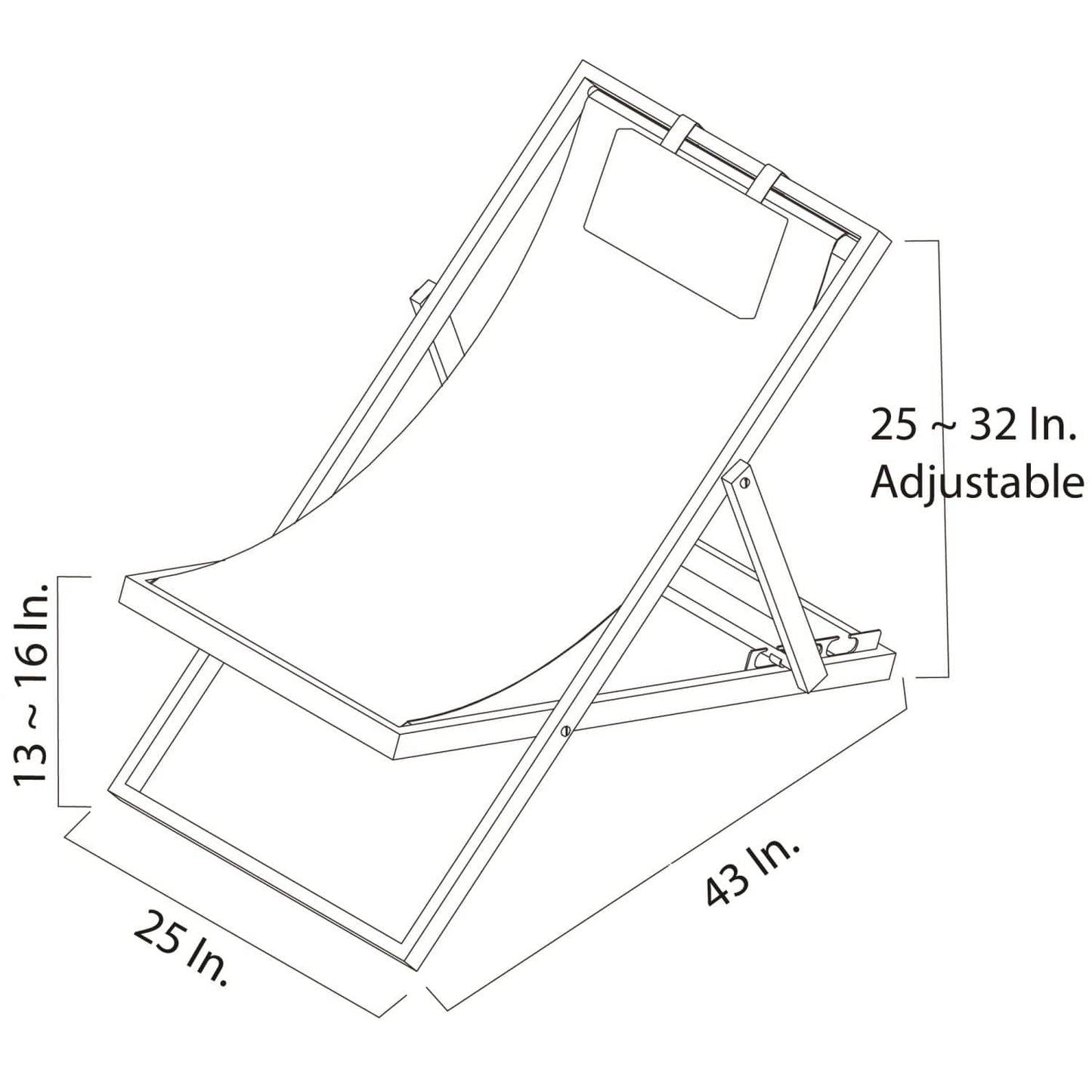 Duramax Furnitures DuraMax | Newport Lounger White 68072