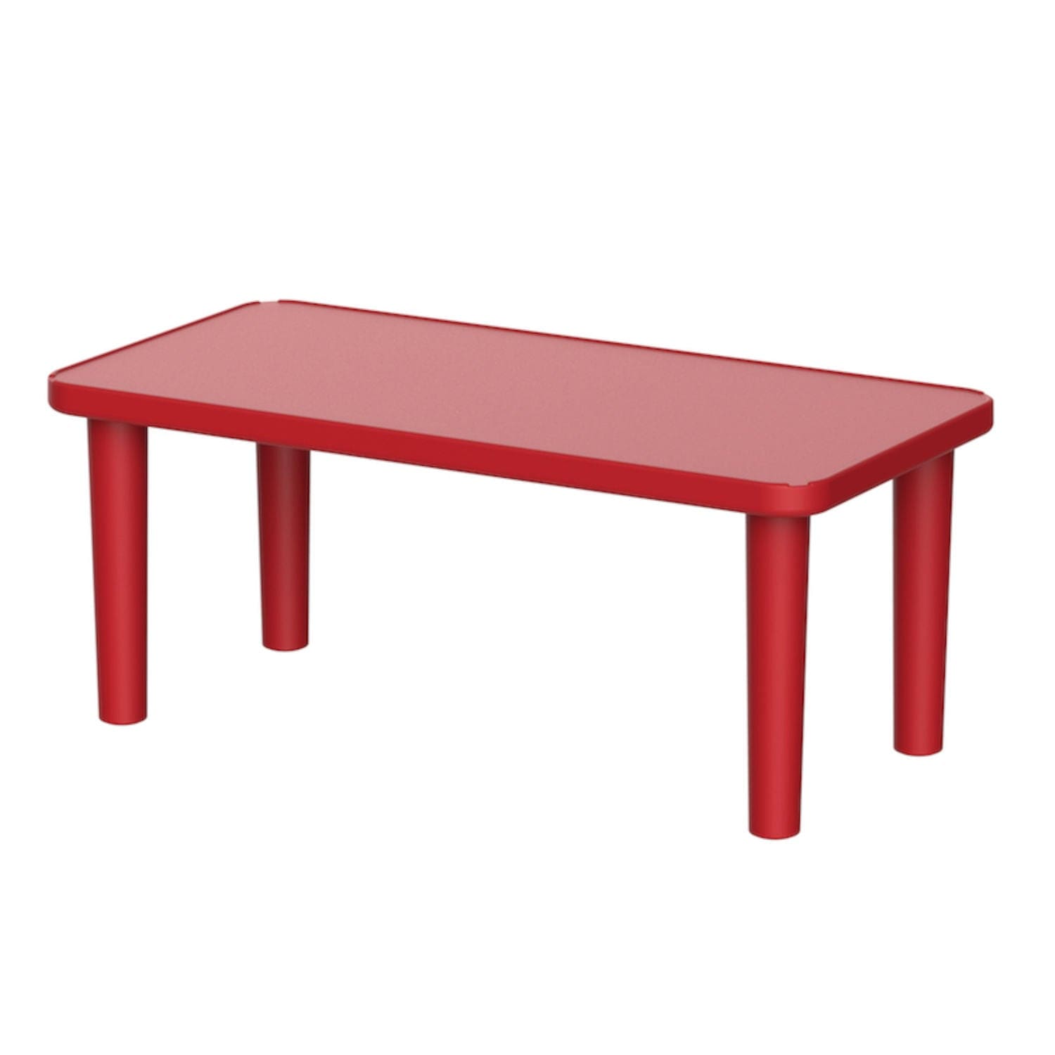 Duramax Furnitures Red DuraMax | Kindergarten Rectangular Table 86811