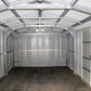 Duramax Metal Garage Kit DuraMax | Imperial Metal Garage 12X26 Dark Gray with White | Western States 55151_CA