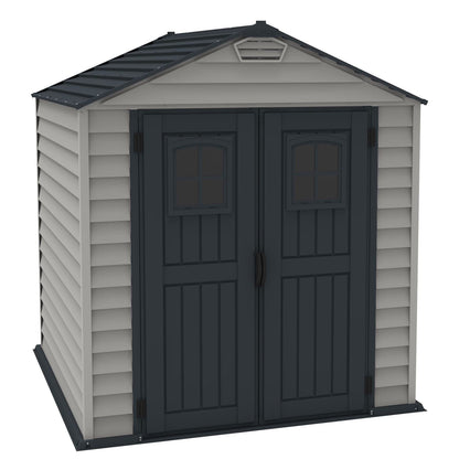 Duramax Vinyl Storage Shed Kit with Floor DuraMax | Vinyl Storage Shed StoreMax 7' x 7' x 6' with Molded Floor | Eastern States 30325_NJ