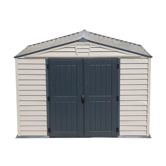 Duramax Vinyl Storage Shed Kit with Floor DuraMax | Vinyl Storage Shed StoreMax Plus With Molded Floor 10X8X6 | Eastern States 30225_NJ
