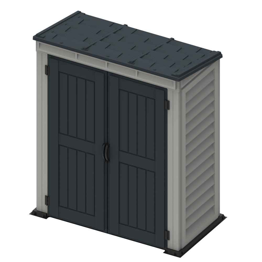 Duramax Vinyl Storage Shed Kit with Floor DuraMax | Vinyl Storage Shed YardMate Pent Plus 5' x 3' x 6' with Floor | Eastern States 05325_NJ