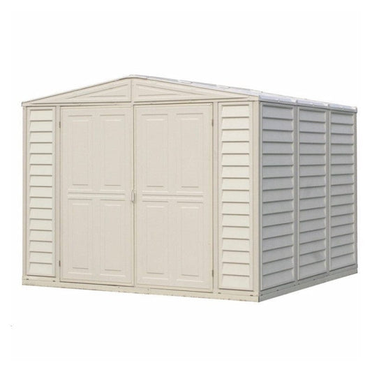Duramax Vinyl Storage Shed Kit with Foundation DuraMax | Vinyl Storage Shed DuraMate 8' x 8' x 6' with Foundation | Eastern States 00384_NJ