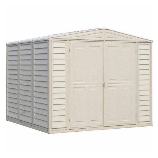Duramax Vinyl Storage Shed Kit with Foundation DuraMax | Vinyl Storage Shed DuraMate 8' x 8' x 6' with Foundation | Eastern States 00384_NJ