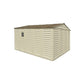 Duramax Vinyl Storage Shed Kit with Foundation DuraMax | Vinyl Storage Shed Woodbridge Plus 10.5' x 13' x 6' with Foundation | Eastern States 40234_NJ