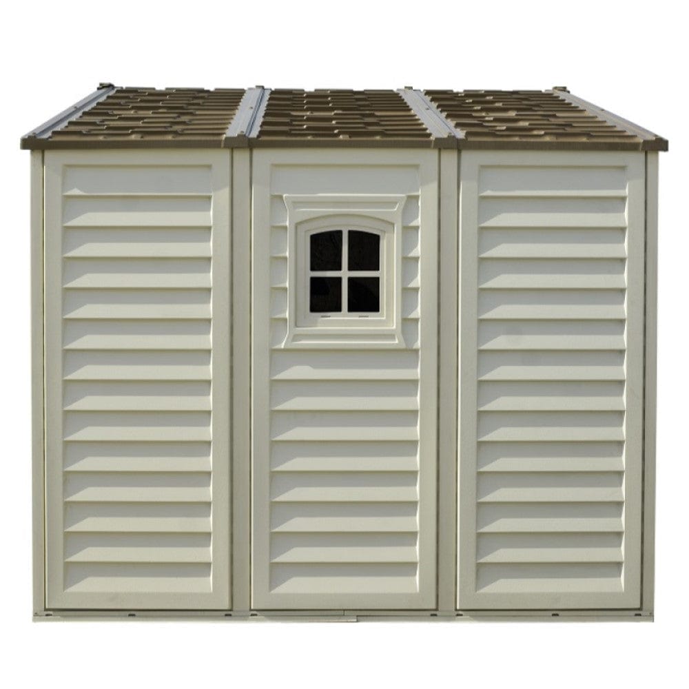 Duramax Vinyl Storage Shed Kit with Foundation DuraMax | Vinyl Storage Shed Woodbridge Plus 10.5' x 8' x 6' with Foundation | Eastern States 40214_NJ