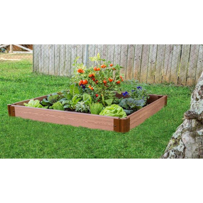 Frame It All Gardening Accessories 1" Frame It All | Tool-Free Classic Sienna Raised Garden Bed 4' X 4' X 5.5” 300001058