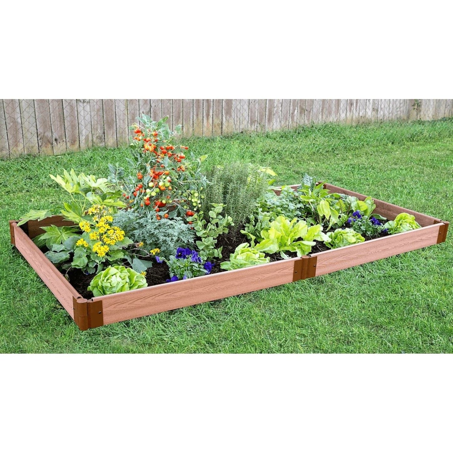 Frame It All Gardening Accessories 1" Frame It All | Tool-Free Classic Sienna Raised Garden Bed 4' X 8' X 5.5” 300001063