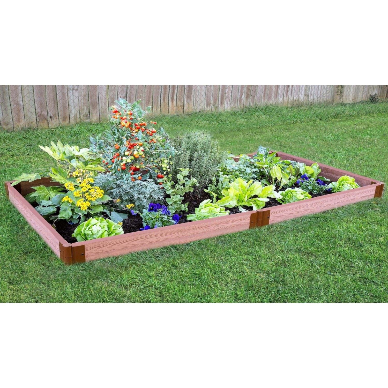 Frame It All Gardening Accessories 2" Frame It All | Tool-Free Classic Sienna Raised Garden Bed 4' X 8' X 5.5” 300001090