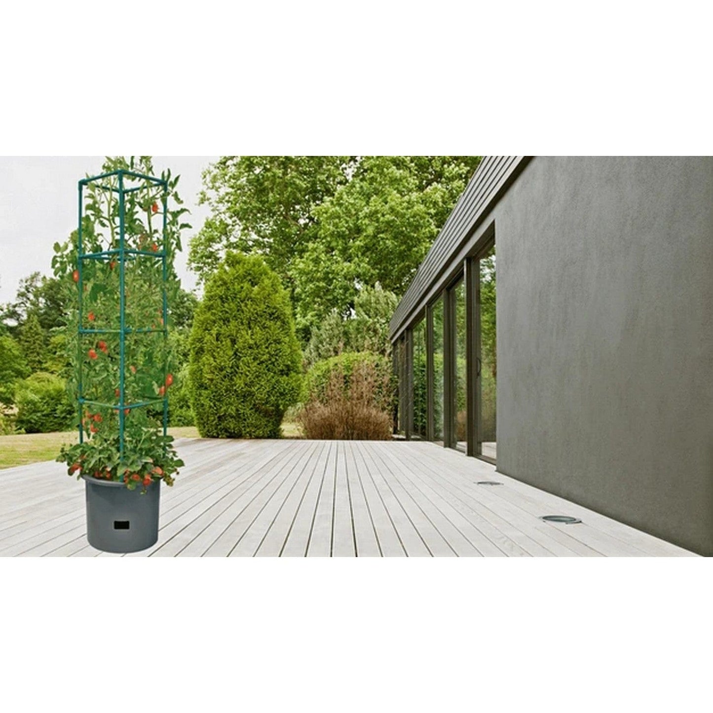 Frame It All Gardening Accessories Frame It All | Self-Watering Plant Tower Planter 15" X 15" X 58" 300001603