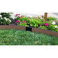 Frame It All Gardening Accessories Frame It All | Tool-Free Curved Landscape Edging Kit 16" Uptown Brown - 1" Profile 300001800