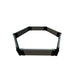 Frame It All Gardening Accessories Frame It All | Tool-Free Fort Jefferson Raised Garden Bed (Hexagon) 4' X 4' X 5.5" - Weathered Wood - 1" Profile 200001468
