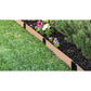 Frame It All Gardening Accessories Frame It All | Tool-Free Straight Landscape Edging Kit 64' Uptown Brown - 1" Profile 300001783