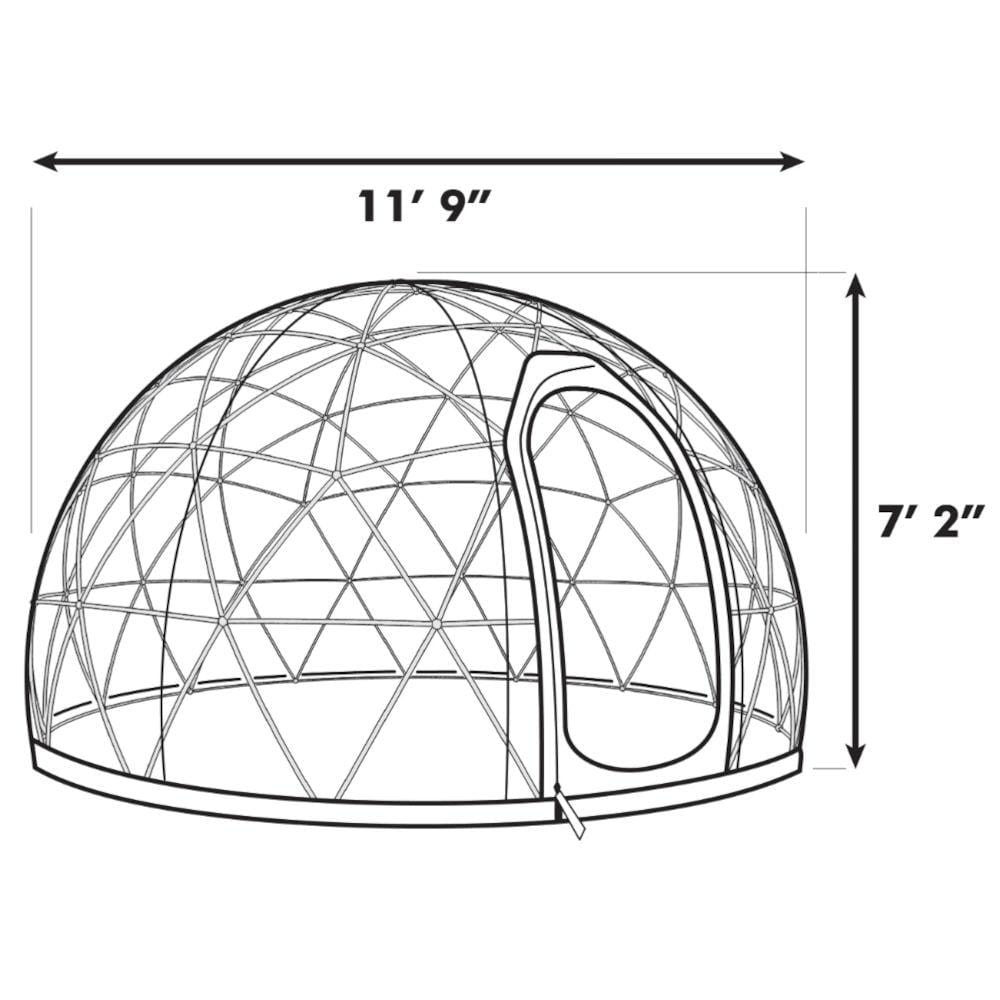 Garden Igloo USA Sun Room Kit Garden Igloo | Dome Mosquito Net Cover GI004