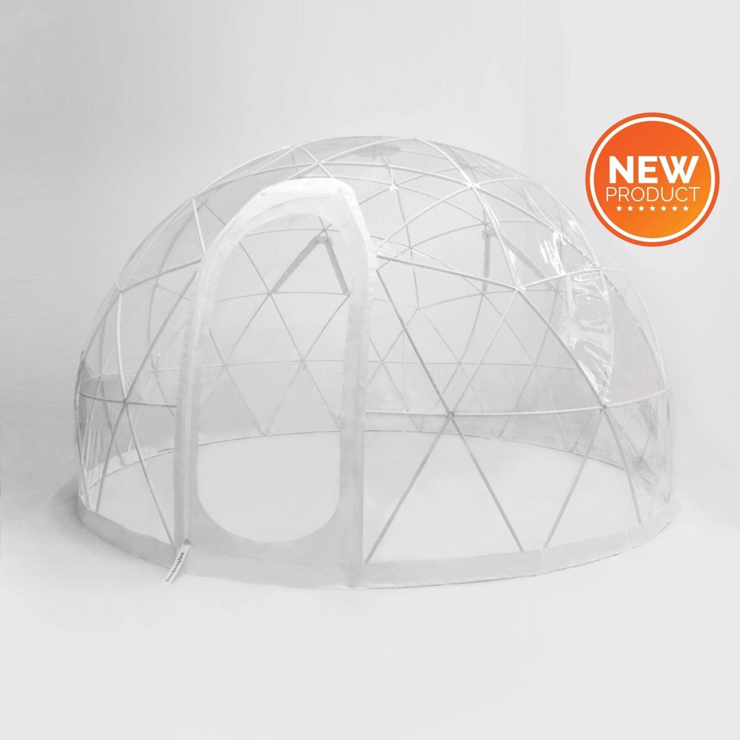 Garden Igloo USA Sun Room Kit Garden Igloo | Dome, PVC, 11'9"W, 7'2"H - Outdoor Dining, Play Area for Children, Stylish Conservatory, Greenhouse, Gazebo GI001