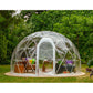 Garden Igloo USA Sun Room Kit Garden Igloo | Dome, PVC, 11'9"W, 7'2"H - Outdoor Dining, Play Area for Children, Stylish Conservatory, Greenhouse, Gazebo GI001