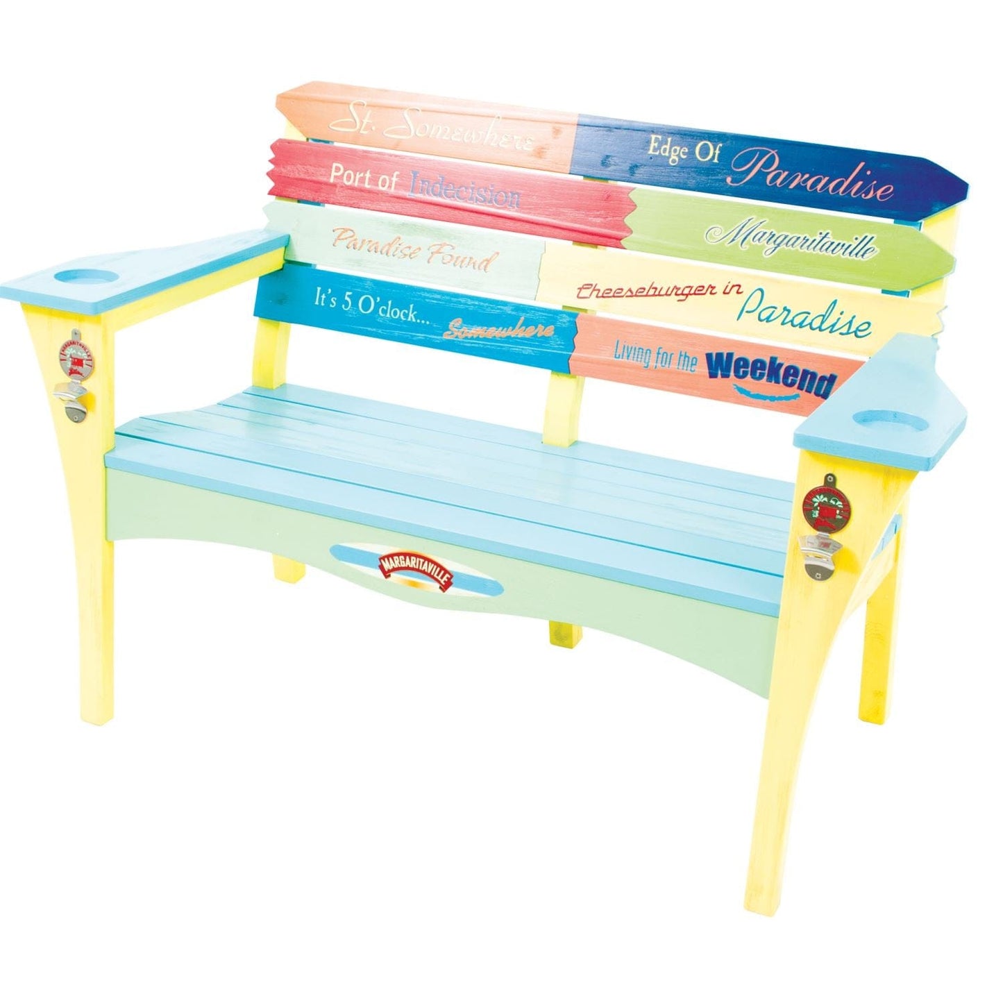 Margaritaville Bench Margaritaville | Garden Bench - Southern Most Point BN2MV-1