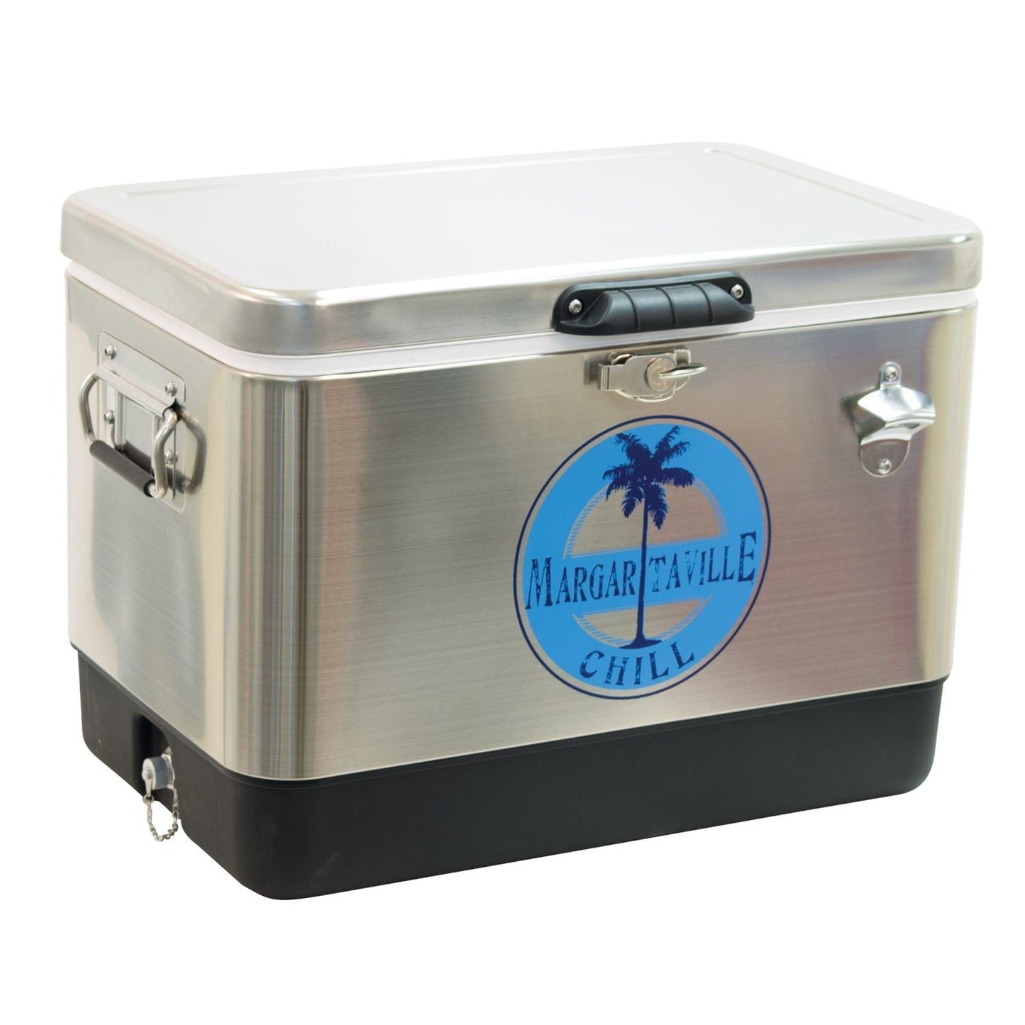 Margaritaville Cooler Margaritaville | 54 Qt. Stainless Steel Cooler - Margaritaville Chill TC54SSMV-200-1