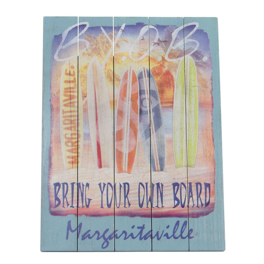Margaritaville Sign Margaritaville | Wall Art - Bring Your Own Board PSSR24-MV-1