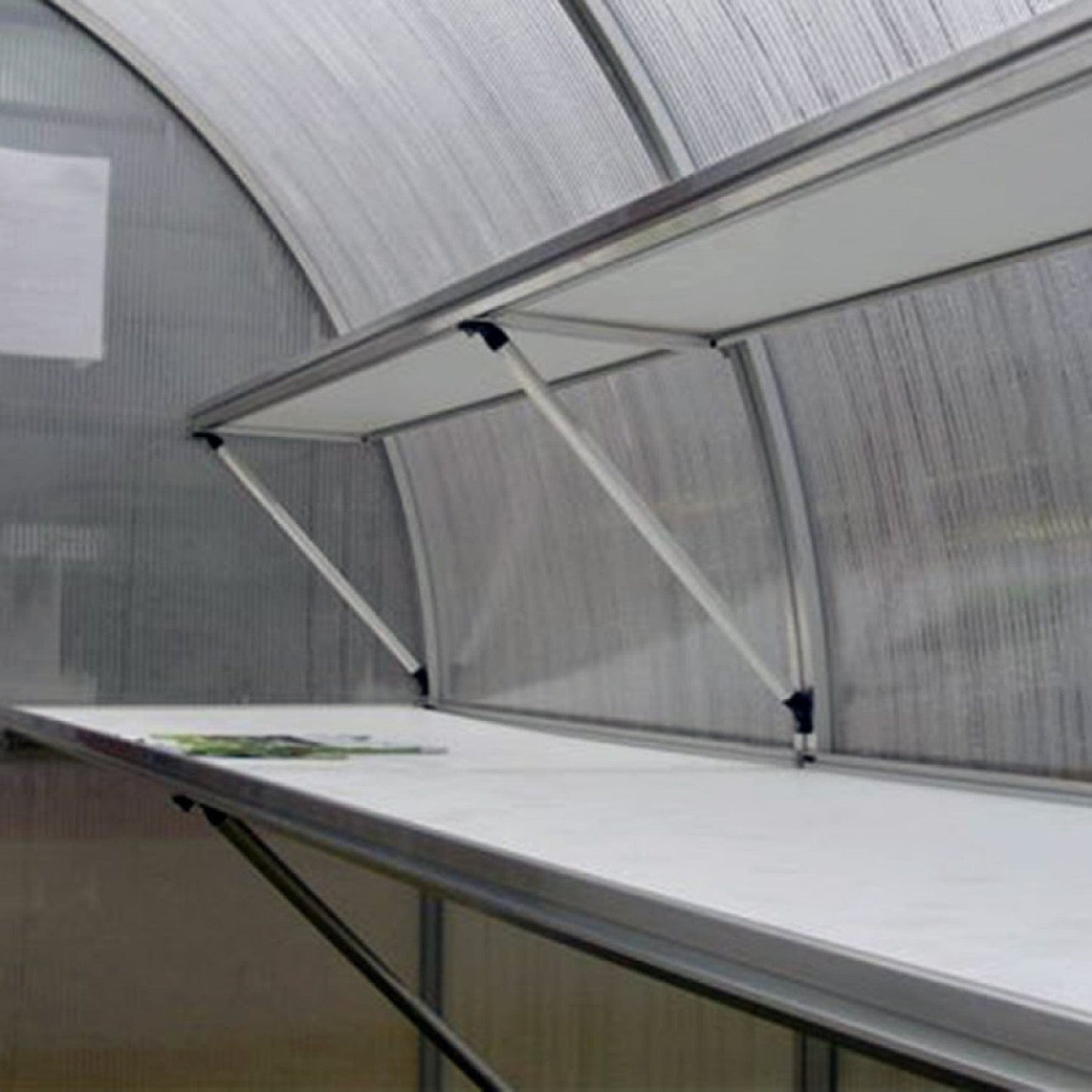 MyGreenhouseStore.com Hoklartherm RIGA 2S Greenhouse 7'8"x7' RIGA IIs