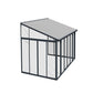 Palram - Canopia Add-a-Room Palram - Canopia | SanRemo 10x14 ft Patio Enclosure - Gray/Clear HG9064