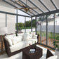 Palram - Canopia Add-a-Room Palram - Canopia | SanRemo 10x18 ft Patio Enclosure - Gray/Clear HG9065