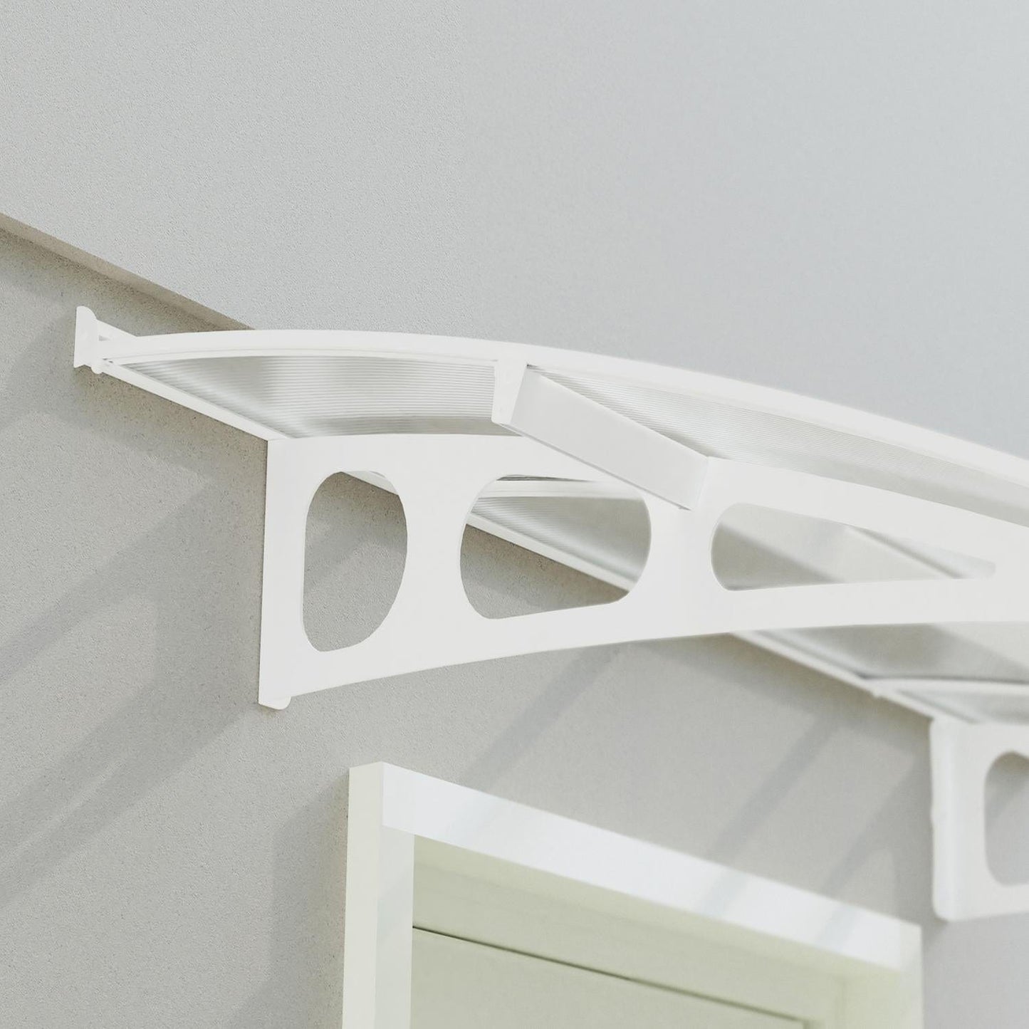 Palram - Canopia Awnings Palram - Canopia | Bordeaux 6690 22x5 ft Awning - White/Mist HG9563