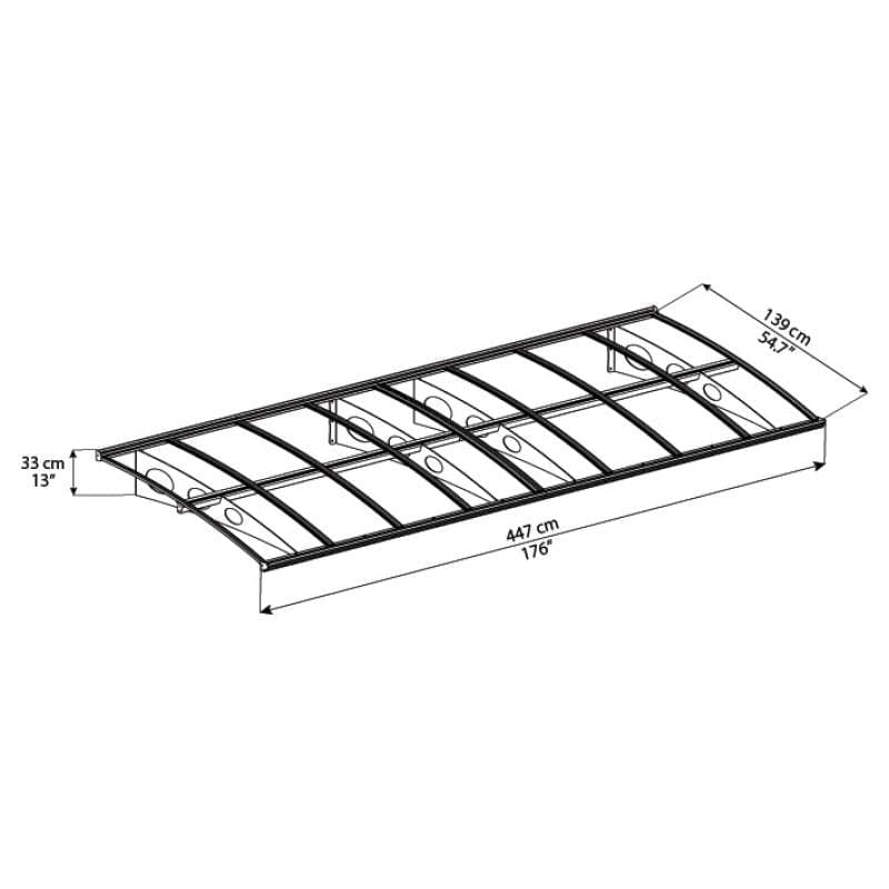 Palram - Canopia Herald Awning - mygreenhousestore.com