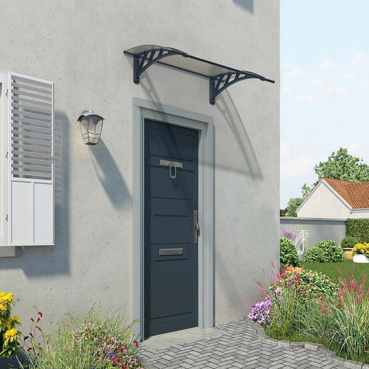 Palram - Canopia Awnings Palram - Canopia | Neo 1180 4x3 ft Awning - Gray/Clear HG9566