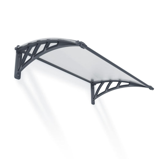 Palram - Canopia Awnings Palram - Canopia | Neo 1180 4x3 ft Awning - Gray/Clear HG9566