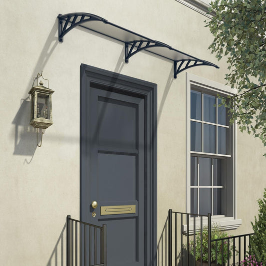 Palram - Canopia Awnings Palram - Canopia | Neo 2360 8x3 ft Awning - Gray/Clear HG9567