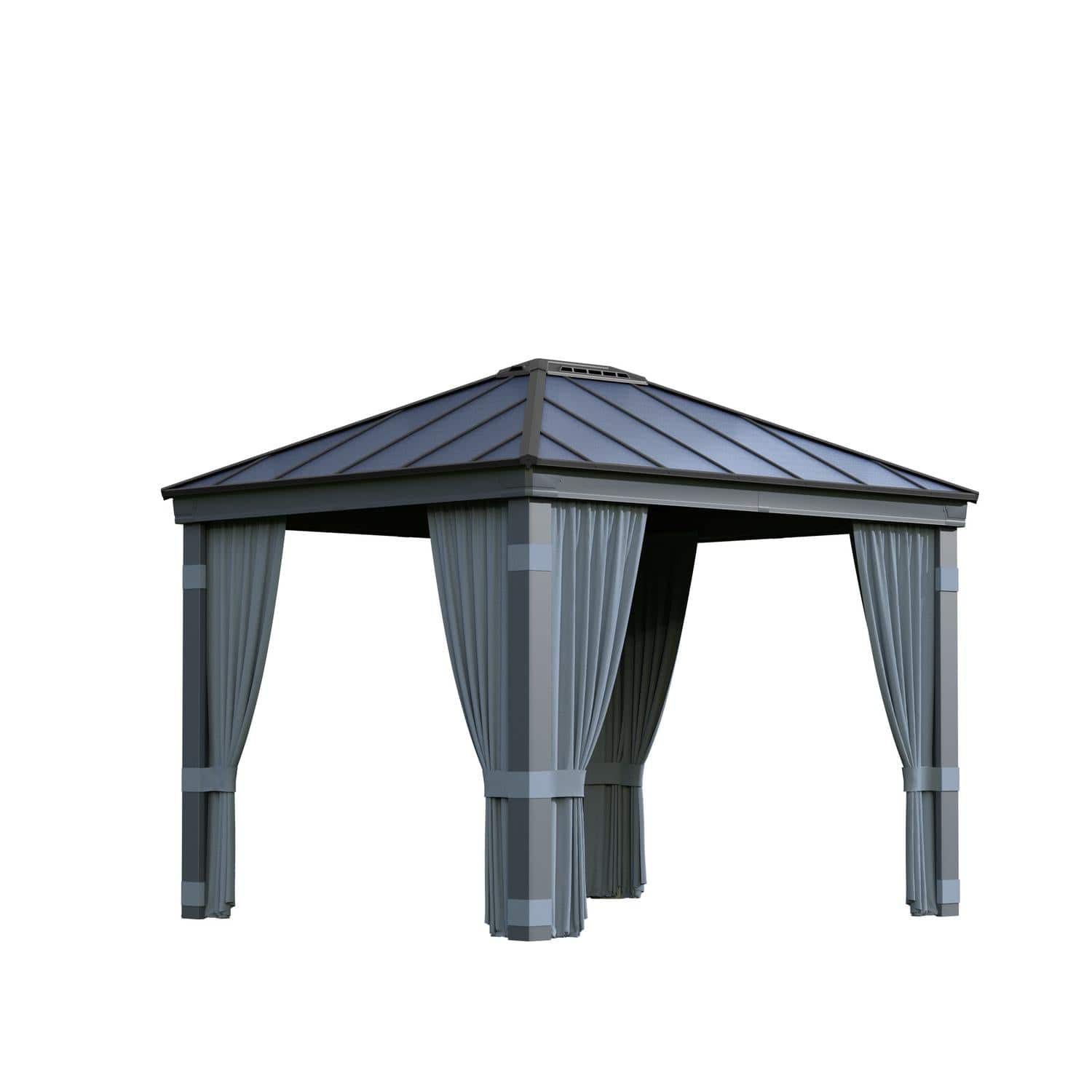 Palram - Canopia Gazebo Accessories Palram - Canopia | Dallas 4300 12x14 ft Curtain Set HG2005