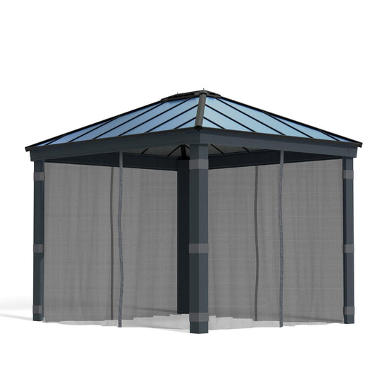 Palram - Canopia Gazebo Accessories Palram - Canopia | Dallas 4300 12x14 ft Netting Set HG2008