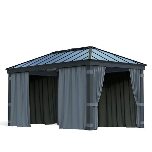 Palram - Canopia Gazebo Accessories Palram - Canopia | Dallas 6100 12x20 ft Curatin Set HG2007