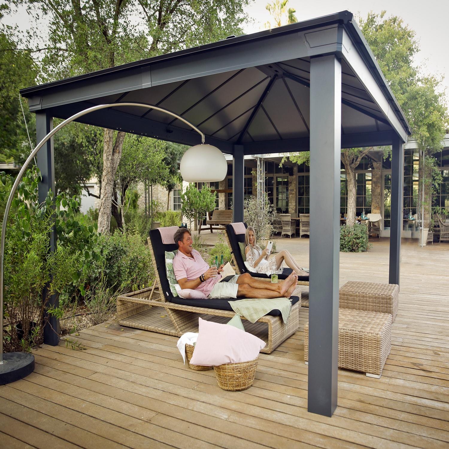 Palram Canopia Dallas Gazebo - Thumbnail 4