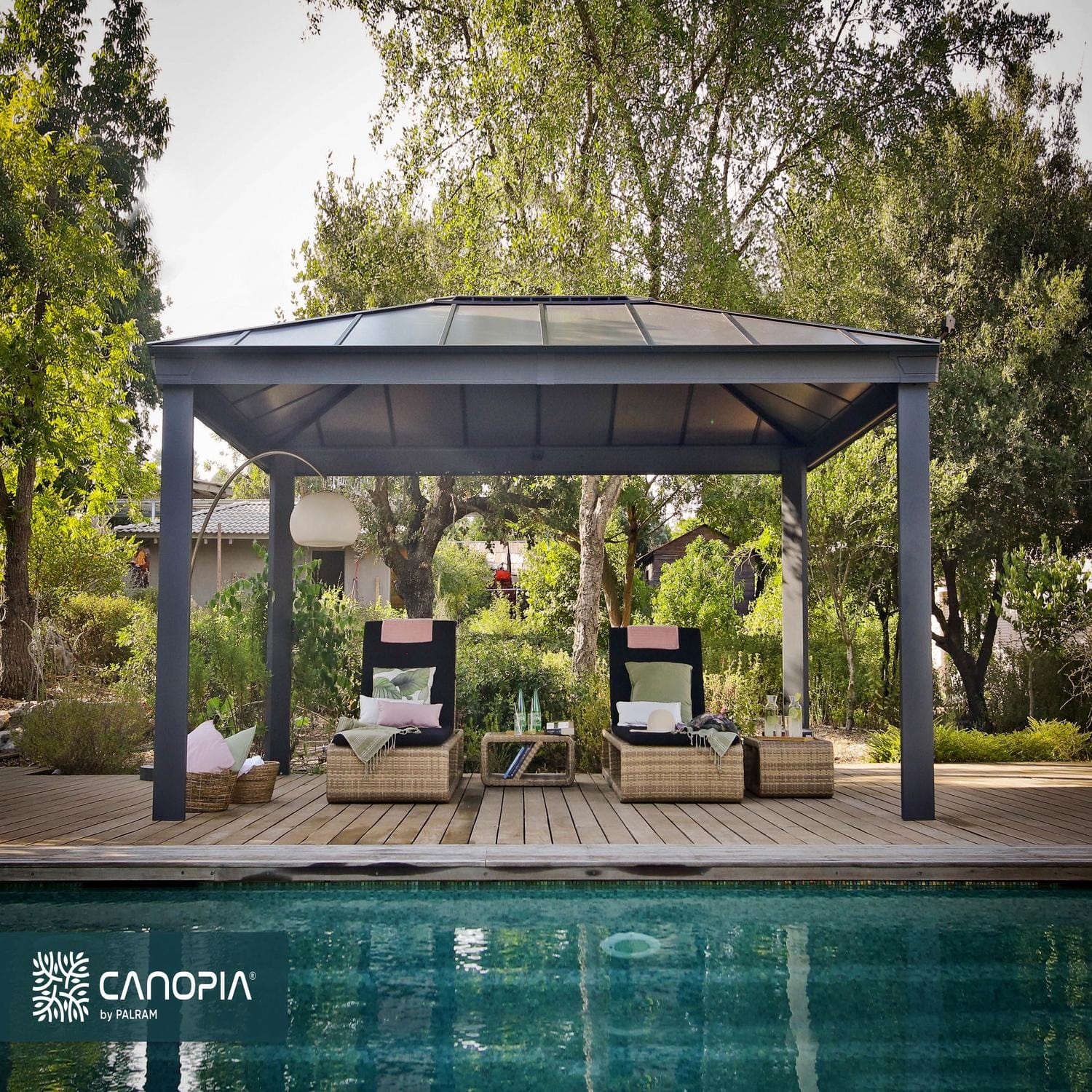 Palram Dallas 4900 16x12 Gazebo - Thumbnail 5