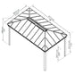 Palram - Canopia Gazebos Palram - Canopia | Dallas 6100 20x12 ft Gazebo HG9148