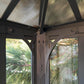 Palram - Canopia Gazebos Palram - Canopia | Ledro 12x12 ft Enclosed Gazebo w/screen doors - Gray/Bronze HG9193