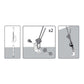 Palram - Canopia Anchor Kit for Mythos, Hybrid, Essence Greenhouses - mygreenhousestore.com