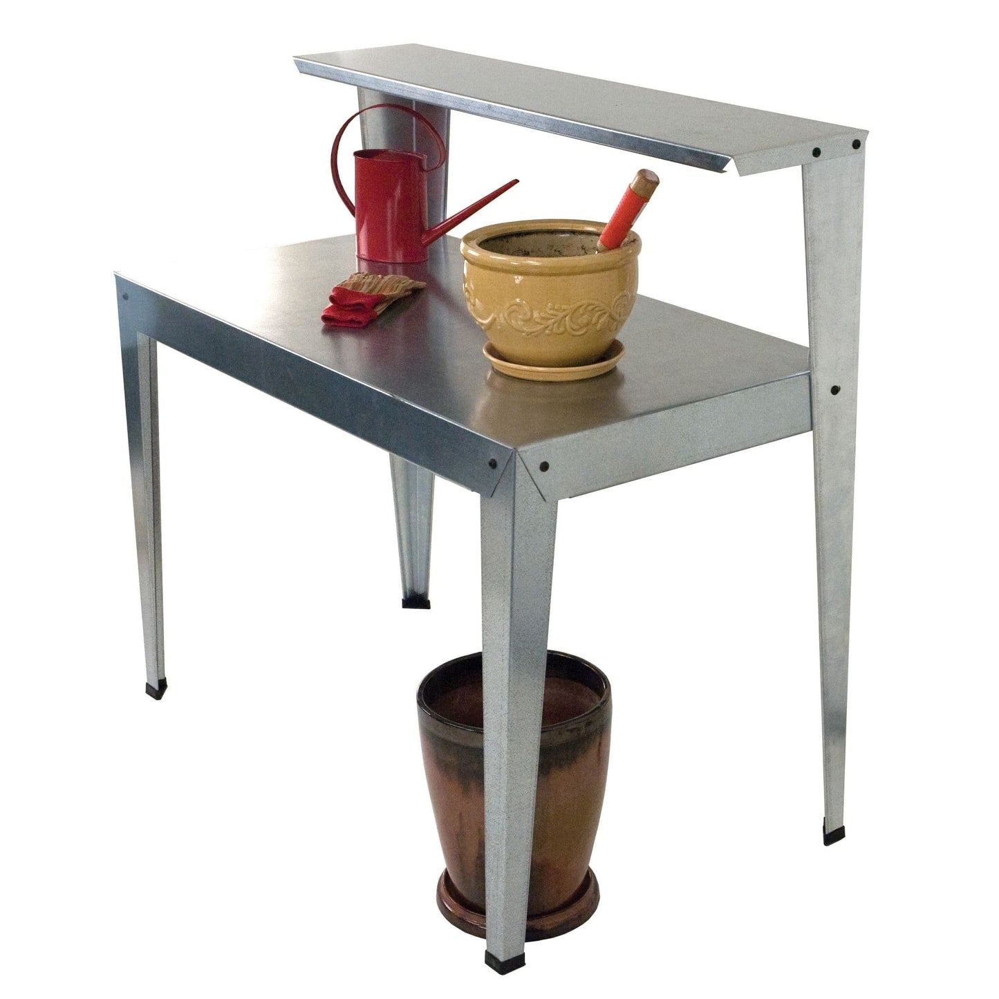 Palram Galvanized Garden Work Bench - mygreenhousestore.com