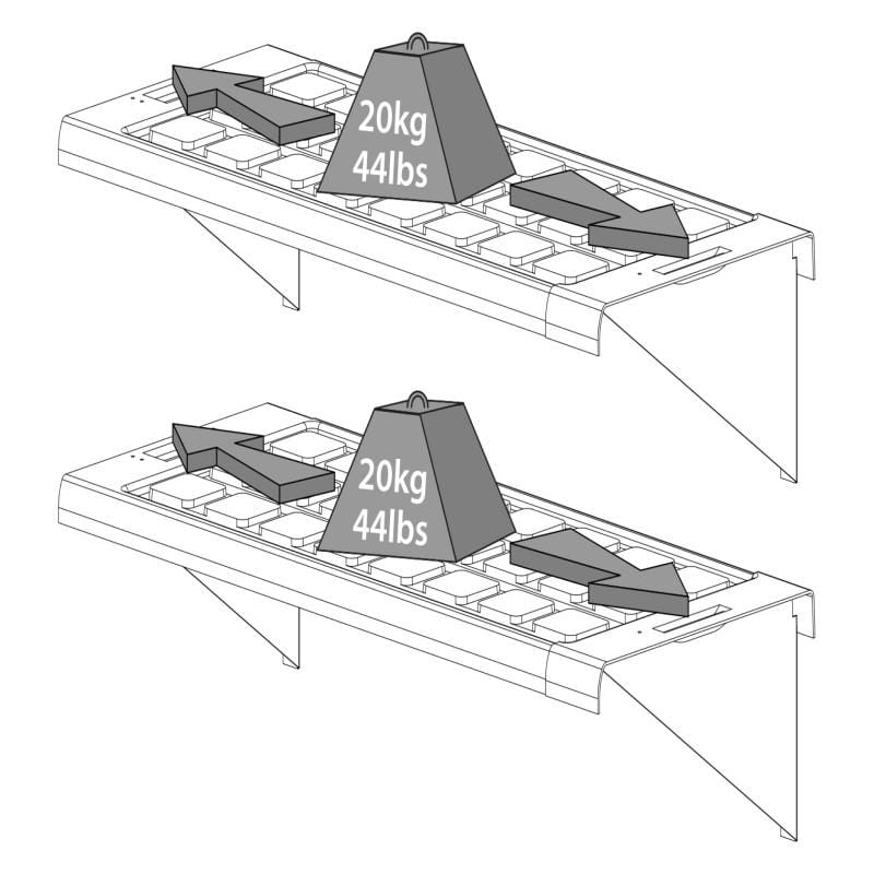 Palram - Canopia Greenhouse Shelf for Palram - Canopia Greenhouses - mygreenhousestore.com