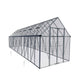 Palram - Canopia Greenhouse Kit 8' x 28' Palram - Canopia | Snap & Grow Greenhouse - 8' Wide - Silver HG8028