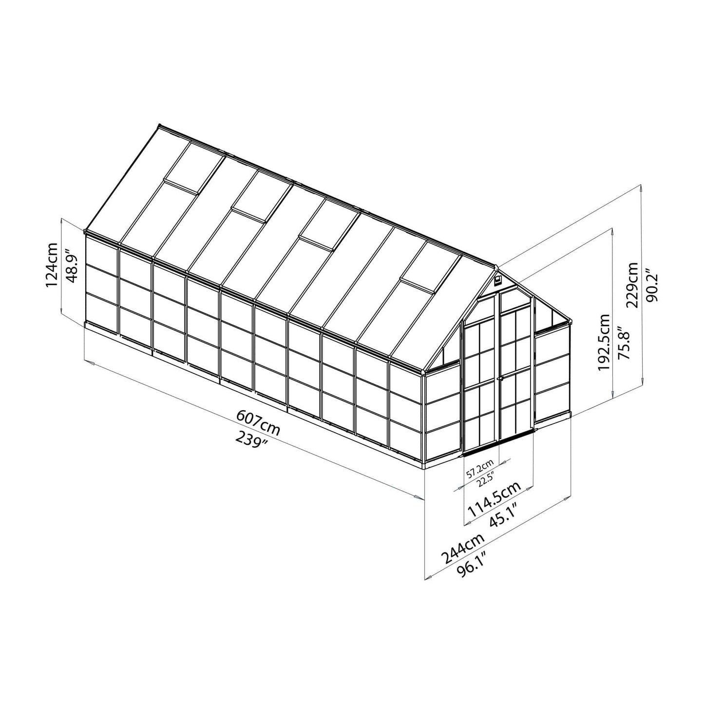 Palram - Canopia Balance Greenhouse - mygreenhousestore.com