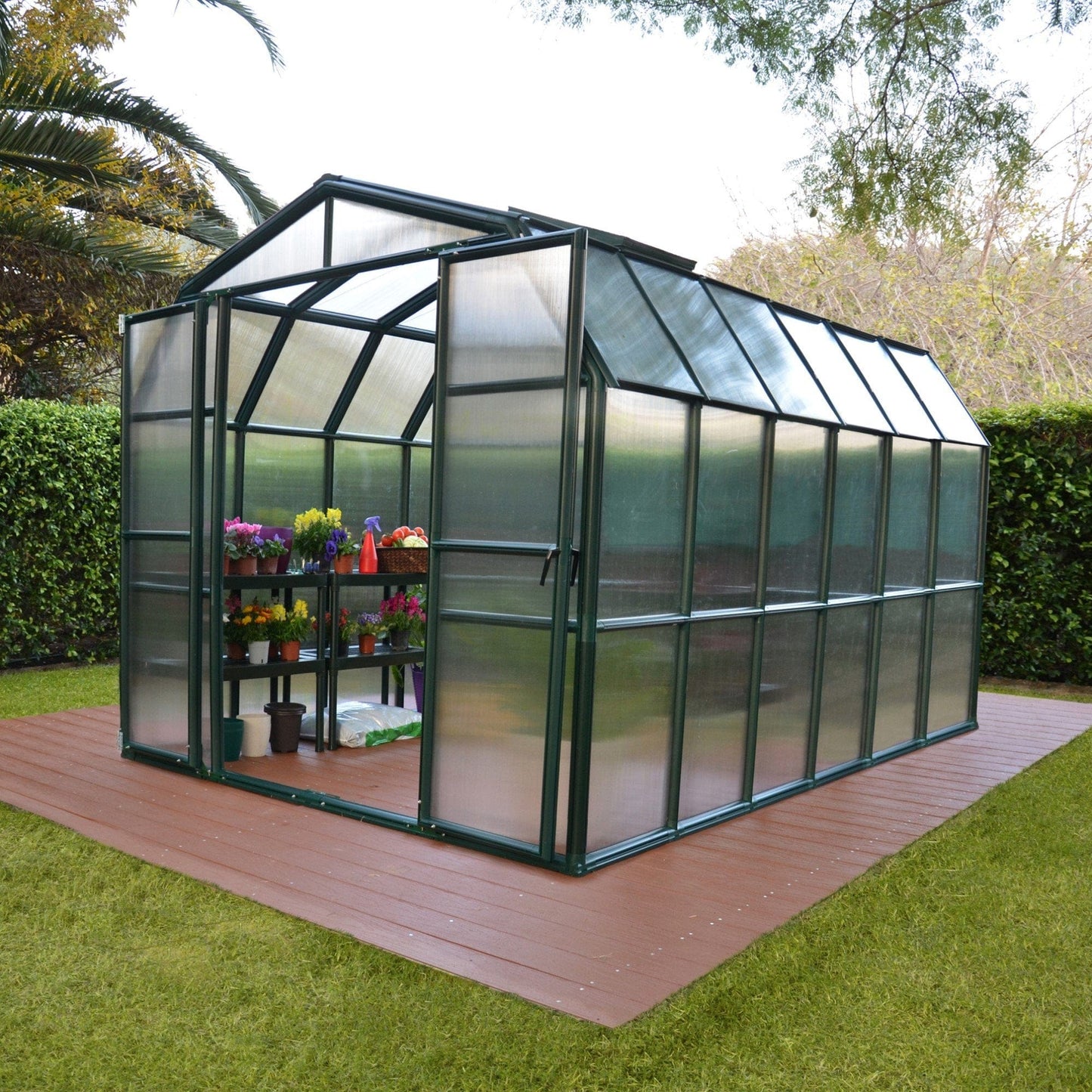 Palram - Canopia Grand Gardener Greenhouse - Twin Wall - mygreenhousestore.com