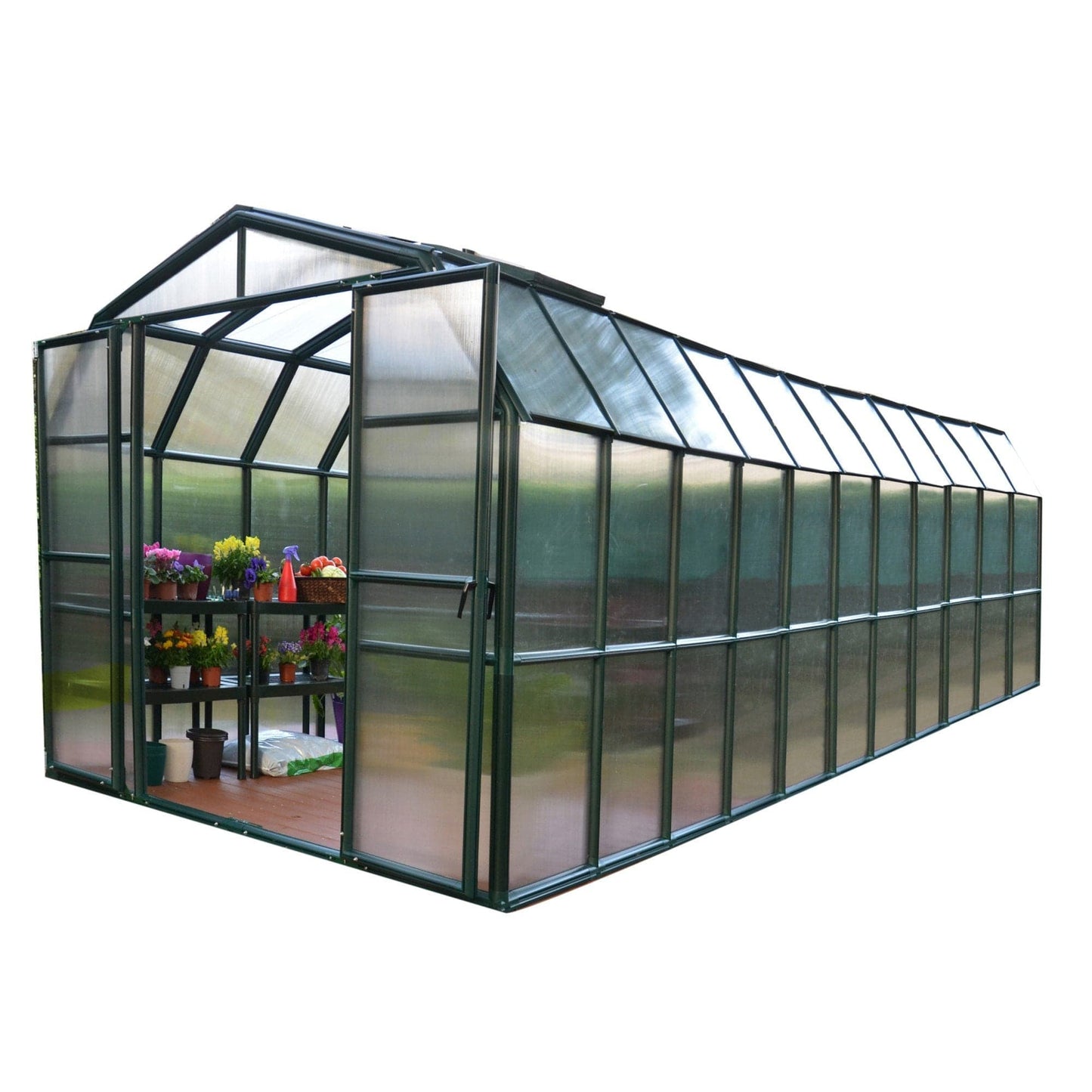 Palram - Canopia Grand Gardener Greenhouse - Twin Wall - mygreenhousestore.com